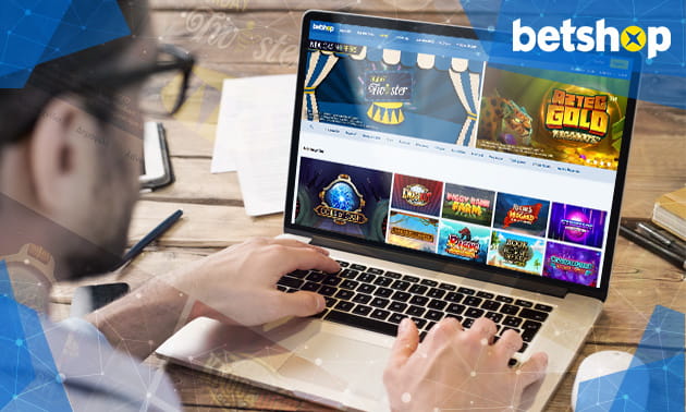 The User Interface at Betshop Casino