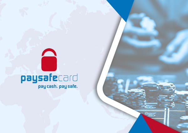 Λογότυπο paysafecard και μάρκες casino