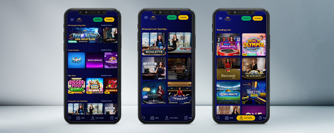 Κατάλογος live παιχνιδιών στο Regency Casino Live